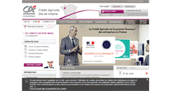 Desktop Screenshot of entreprises.ca-illeetvilaine.fr